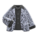 Python-print jacket's Gray variant