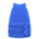 Retro sleeveless dress's Blue variant