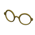 Rimmed Glasses (Gold) NH Storage Icon.png