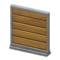 Short Simple Panel (Gray - Horizontal Planks) NH Icon.png
