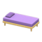Simple Bed (Natural - Purple) NH Icon.png