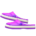 Slip-on sandals's Purple variant