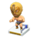 Throwback wrestling figure's Gold variant