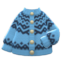 Yodel Cardigan (Ice Blue) NH Icon.png