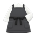 Barista Uniform (Black) NH Icon.png