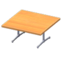 Large Café Table (Light Brown) NH Icon.png