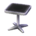 Metal-rim table's Black variant