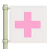 Pink & White Flag (Hospital) HHP Icon.png
