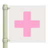 Pink & White Flag (Hospital) HHP Icon.png