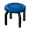 Pipe Stool (Black - Blue) NL Model.png
