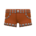 Pleather shorts's Brown variant