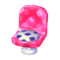 Polka-Dot Chair (Ruby - Grape Violet) NL Model.png