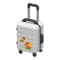 Rolling Suitcase (White - Flowers) NH Icon.png