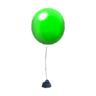green balloon
