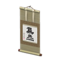 Hanging Scroll (Brown - Calligraphy) NH Icon.png