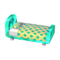 Polka-Dot Bed (Emerald - Melon Float) NL Model.png