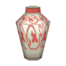 red vase