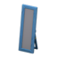 Wooden Full-Length Mirror (Blue)