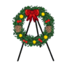Festive wreath