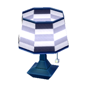 Modern Lamp (Blue Tone - Monochromatic Plaid) NL Model.png