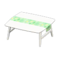 Nordic Table (White - Leaves) NH Icon.png