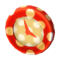 Polka-Dot Clock (Red and White - Caramel Beige) NL Model.png