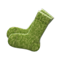 Mixed-Tweed Socks (Avocado) NH Icon.png