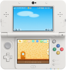 3DS Theme - Nintendo Badge Arcade - Animal Crossing Paw Pattern Room.png