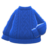 Aran-Knit Sweater (Blue) NH Icon.png