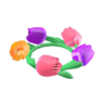 chic tulip crown