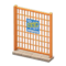 Fence (Orange - Recruitment Ad) NH Icon.png