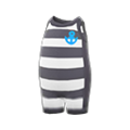 Horizontal-Striped Wet Suit (Black) NH Storage Icon.png