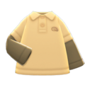 Layered Polo Shirt (Beige) NH Icon.png