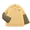 Layered Polo Shirt (Beige) NH Icon.png