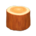 Log Stool's Orange Wood variant
