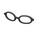 Oval Glasses (Black) NH Storage Icon.png