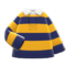 Thick-Stripes Shirt (Yellow & Navy) NH Icon.png