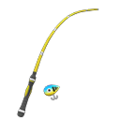 Fish Fishing Rod (Yellow) NH Icon.png
