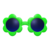 Flower Sunglasses (Green) NH Icon.png