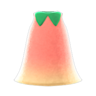 peach dress