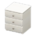 Simple Small Dresser's White variant