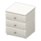 Simple Small Dresser (White - None) NH Icon.png