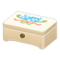 Wooden Music Box (White Wood - Blue Flowers) NH Icon.png