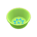 Bath Bucket (Green - Sun) NH Icon.png