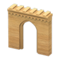 Castle Gate (Light Brown) NH Icon.png