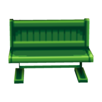 Green bench