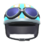Helmet with Goggles