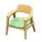Nordic Chair (Light Wood - Leaves) NH Icon.png