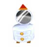 Snowman vanity