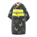 Butterfly Visiting Kimono (Black) NH Storage Icon.png